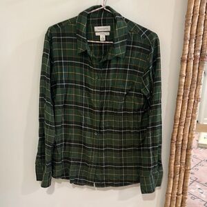 Treasure & Bond Forest Checkered Shirt